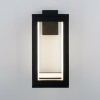 Уличный настенный светодиодный светильник Frame LED IP54 1527 TECHNO LED черный Elektrostandard