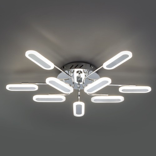 Потолочный светодиодный светильник 90148/10 хром Eurosvet