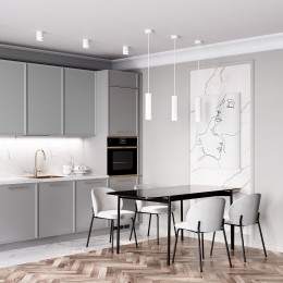 Cветильник подвесной светодиодный DLR023 12W 3000K белый матовый DLR023 Elektrostandard