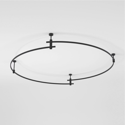 Esthetic Magnetic Шинопровод Round черный Ø1500 85217/00 Elektrostandard
