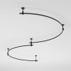 Esthetic Magnetic Шинопровод Round черный Ø1500 85217/00 Elektrostandard