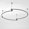 Esthetic Magnetic Шинопровод Round черный Ø1500 85217/00 Elektrostandard