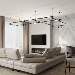 Esthetic Magnetic Трековый светильник 10W 3000K чёрный 85125/01 Elektrostandard