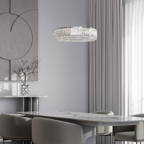 Люстра хрустальная светодиодная 101007 LED Eurosvet