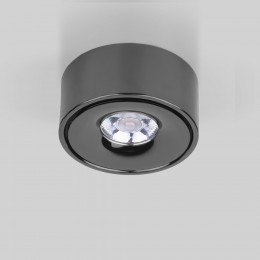 Накладной светодиодный светильник Glide 25100/LED 8W 4200K чёрный жемчуг Elektrostandard