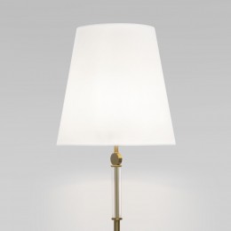 Напольный светильник с тканевым абажуром 01146/1 латунь Eurosvet