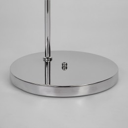 Напольный светильник со стеклянным плафоном 01083/1 хром Eurosvet