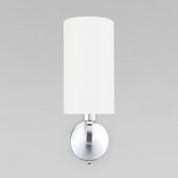Настенный светильник с тканевым абажуром 60128/1 хром Eurosvet