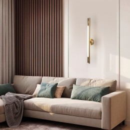 Настенный светодиодный светильник 50265 LED латунь Eurosvet