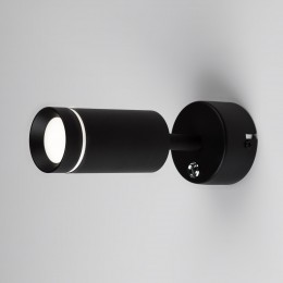 Настенный светодиодный светильник Glory SW LED MRL LED 1005 чёрный Elektrostandard