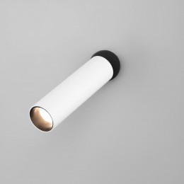 Настенный светодиодный светильник в стиле минимализм 20128/1 LED белый/черный Eurosvet