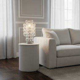 Настольный светильник 1_380 никель Bogate's