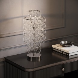 Настольный светильник 1_380 никель Bogate's