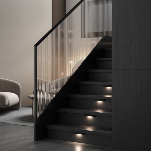 Подсветка для лестниц 40163/LED 4000К черный IP65 40163/LED Elektrostandard