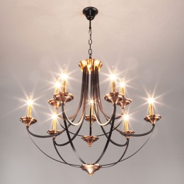 Подвесная люстра в классическом стиле 60098/9 черный Eurosvet