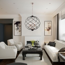 Подвесная люстра в стиле лофт 60105/3 черный Eurosvet