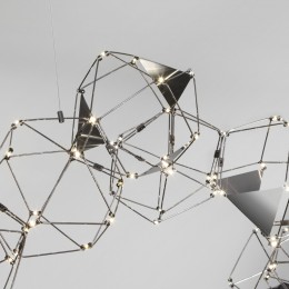 Подвесная светодиодная люстра 90368/14 черный жемчуг Eurosvet