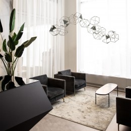 Подвесная светодиодная люстра 90368/14 черный жемчуг Eurosvet