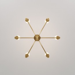 Подвесной светильник 60167/6 латунь Eurosvet