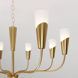 Подвесной светильник 60167/8 латунь Eurosvet