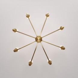 Подвесной светильник 60167/8 латунь Eurosvet