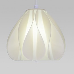 ПОДВЕСНОЙ СВЕТИЛЬНИК С АКРИЛОВЫМ ПЛАФОНОМ 30187/1 белый Eurosvet