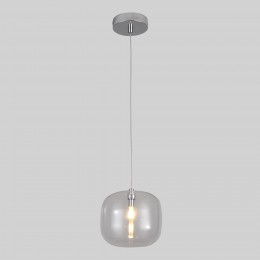 Подвесной светильник со стеклянным плафоном 50129/1 хром Eurosvet