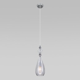 Подвесной светильник со стеклянным плафоном 50202/1 прозрачный Eurosvet