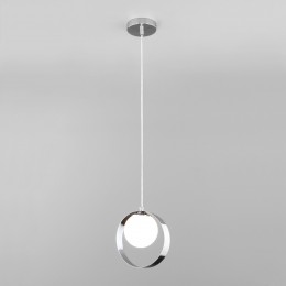 Подвесной светильник со стеклянным плафоном 50205/1 хром Eurosvet