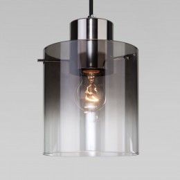 Подвесной светильник со стеклянным плафоном 50227/1 дымчатый Eurosvet