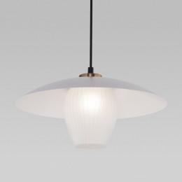 Подвесной светильник со стеклянным плафоном 50259/1 белый/матовый Eurosvet