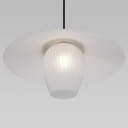 Подвесной светильник со стеклянным плафоном 50259/1 белый/матовый Eurosvet