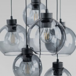Подвесной светильник со стеклянными плафонами 10207 Cubus TK Lighting