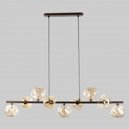 Подвесной светильник со стеклянными плафонами 11037 Lava Brown TK Lighting