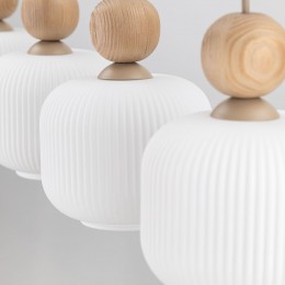 Подвесной светильник со стеклянными плафонами 11051 Ballo TK Lighting