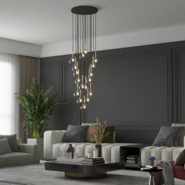 Подвесной светильник со стеклянными плафонами 5945 Nilos TK Lighting