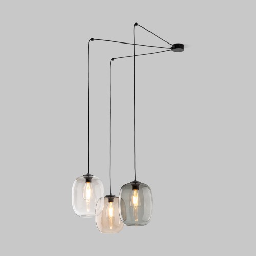 Подвесной светильник со стеклянными плафонами 5972 Elio TK Lighting