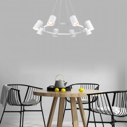 Подвесной светильник в стиле лофт 70147/8 белый Eurosvet