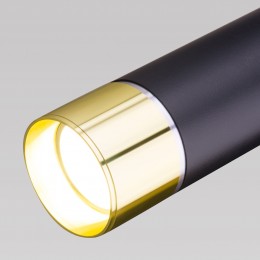 Подвесной светильник в стиле лофт DLN107 GU10 черный/золото Eurosvet