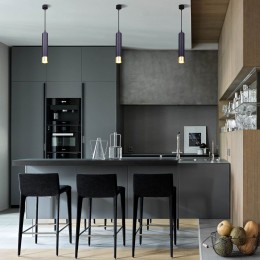 Подвесной светильник в стиле лофт DLN107 GU10 черный/золото Eurosvet