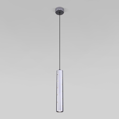 Подвесной светодиодный светильник Bong 12W 4200K хром 50214/1 LED хром Elektrostandard