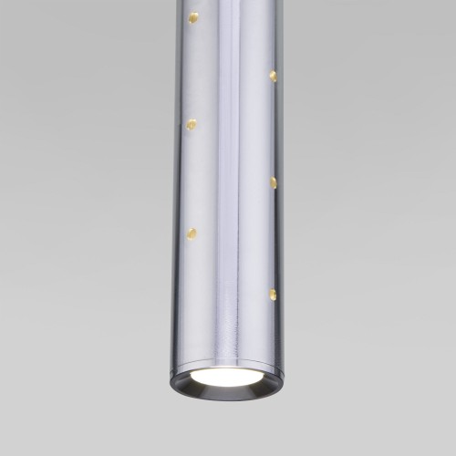 Подвесной светодиодный светильник Bong 12W 4200K хром 50214/1 LED хром Elektrostandard