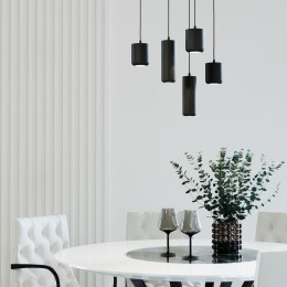 Подвесной светодиодный светильник Onde 10W 4000K чёрный 50250 LED Elektrostandard