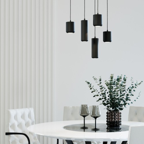 Подвесной светодиодный светильник Onde 10W 4000K чёрный 50250 LED Elektrostandard