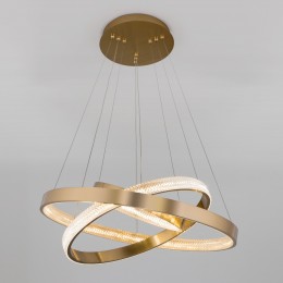 Подвесной светодиодный светильник с регулировкой цветовой температуры и яркости 90176/3 медный Eurosvet