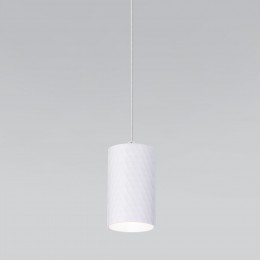 Подвесной светодиодный светильник в стиле лофт 50247/1 LED/ белый Eurosvet