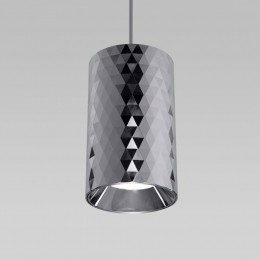 Подвесной светодиодный светильник в стиле лофт 50247/1 LED/ хром Eurosvet