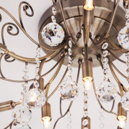 потолочная 10042/12 античная бронза Eurosvet