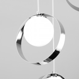 Потолочный светильник со стеклянными плафонами 50205/3 хром Eurosvet