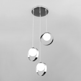 Потолочный светильник со стеклянными плафонами 50205/3 хром Eurosvet